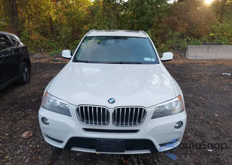 2014 BMW X3 xDrive28I z USA, uszkodzony, nr VIN 5UXWX9C51E0D19594